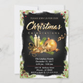 Weihnachtsfeier Party Einladung (Vorderseite)