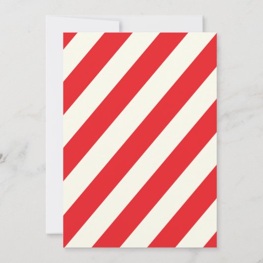 Weihnachtsfeier Party Einladung (Rückseite)