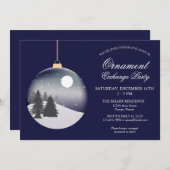 Weihnachtsfeier Party Einladung (Vorne/Hinten)