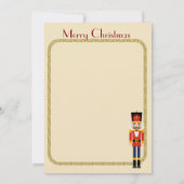 Weihnachtsfeier Party Einladung mit Weihnachten (Rückseite)