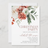 Weihnachtsfeier Party Einladung, Moderner Feiertag Einladung (Vorderseite)