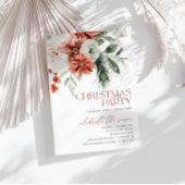 Weihnachtsfeier Party Einladung, Moderner Feiertag Einladung