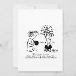 Weihnachtsfeier Party Einladung - Weihnachtsmann u