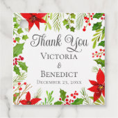 Weihnachtsfeier Personalisiert Geschenkanhänger (Vorderseite)