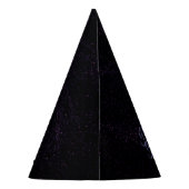 Weihnachtsfeier Pink Blau Baum Winter Schwarz Rust Partyhütchen (Rückseite)