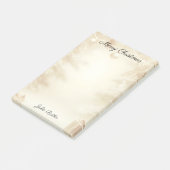 Weihnachtsfeier Post-it Klebezettel (angewinkelt)