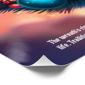 Weihnachtsfeier Poster (Ecke)