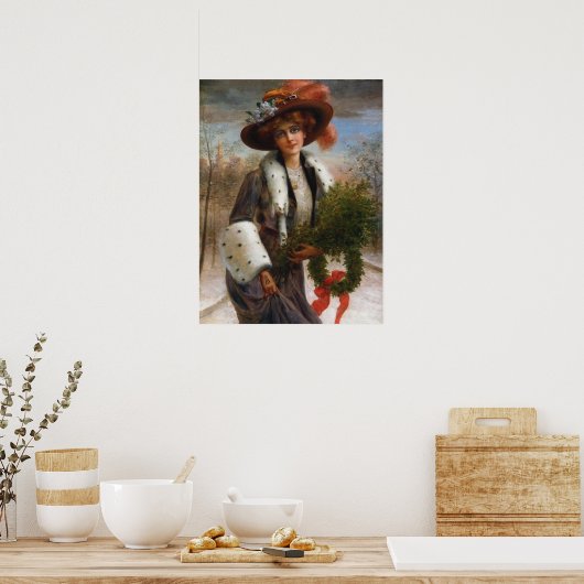 Weihnachtsfeier Poster (Küche)