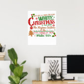 Weihnachtsfeier Poster (Heimbüro)