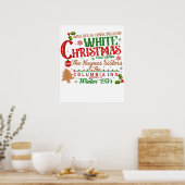 Weihnachtsfeier Poster (Küche)