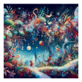 Weihnachtsfeier Poster (Vorderseite)