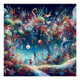 Weihnachtsfeier Poster