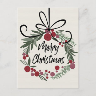 Weihnachtsfeier Postkarte