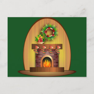 Weihnachtsfeier Postkarte