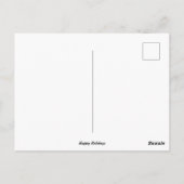 Weihnachtsfeier Postkarte (Rückseite)