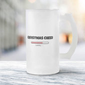 Weihnachtsfeier - Progress-Bar - Ladung Mattglas Bierglas