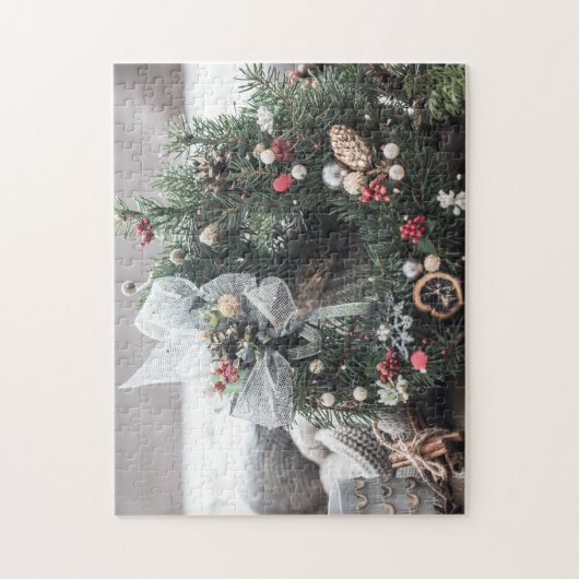 Weihnachtsfeier Puzzle (Vertikal)