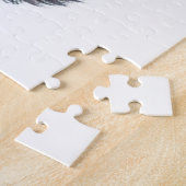 Weihnachtsfeier Retro-Jahrgang Weihnachtskatzenfes Puzzle (Seite)