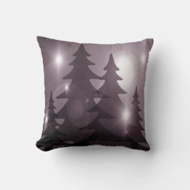 Weihnachtsfeier Rosa Bäume Feiertag Winter Elegant Kissen