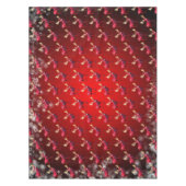 Weihnachtsfeier Rotes Rentier Elegant Tischdecke (Vorderseite)