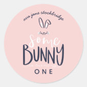 Weihnachtsfeier Runder Aufkleber (Vorderseite)