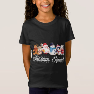 Weihnachtsfeier Santa Reindeer Snowman Gingerbrot T-Shirt
