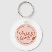 Weihnachtsfeier Schlüsselanhänger (Rückseite)