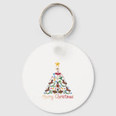 Weihnachtsfeier Schlüsselanhänger (Vorderseite)