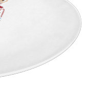 Weihnachtsfeier Schneidebrett (Ecke)