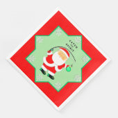 Weihnachtsfeier Serviette (Ecke)