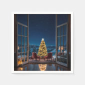 Weihnachtsfeier Serviette (Vorderseite)