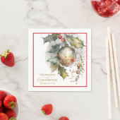 Weihnachtsfeier Serviette (Beispiel)