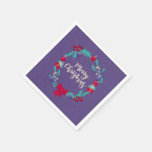 Weihnachtsfeier Serviette (Ecke)