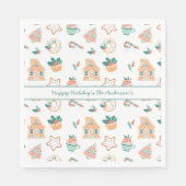 Weihnachtsfeier Serviette (Vorderseite)