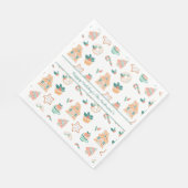 Weihnachtsfeier Serviette (Ecke)