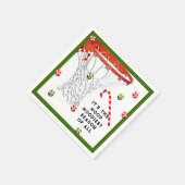 Weihnachtsfeier Serviette (Ecke)