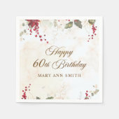 Weihnachtsfeier Serviette (Vorderseite)