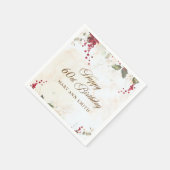 Weihnachtsfeier Serviette (Ecke)