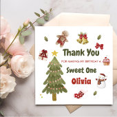 Weihnachtsfeier Serviette