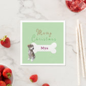 Weihnachtsfeier Serviette (Beispiel)