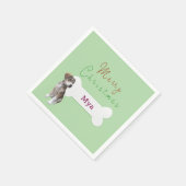 Weihnachtsfeier Serviette (Ecke)