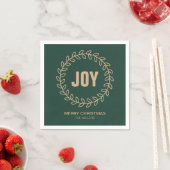 Weihnachtsfeier Serviette (Beispiel)