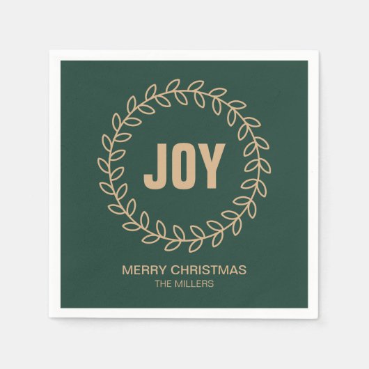 Weihnachtsfeier Serviette (Vorderseite)