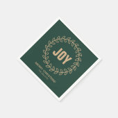 Weihnachtsfeier Serviette (Ecke)