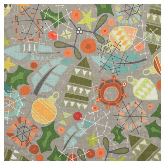 Weihnachtsfeier Silber Stoff (Muster)