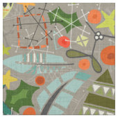 Weihnachtsfeier Silber Stoff (Nahaufnahme)