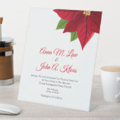 Weihnachtsfeier Sockelschild (In Situ)