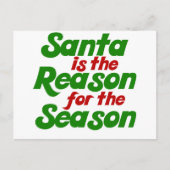 Weihnachtsfeier Spaß Feiertagspostkarte (Vorderseite)