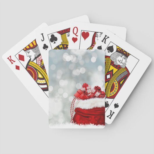 Weihnachtsfeier Spielkarten (Rückseite)