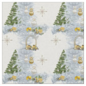 Weihnachtsfeier Stoff (Nahaufnahme)